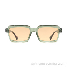 Square Design UV400 Injection Acetate Polarized Sunglasses